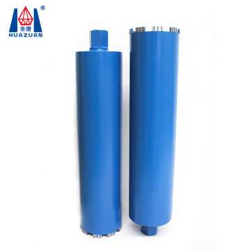 Huazuan 102mm turbo segment reinforced concrete drilling diamond core bit